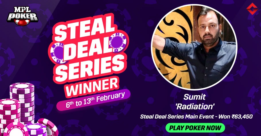 Player Sumit Takes Down MPL Poker Steal Deal Series 4 Main Event Title