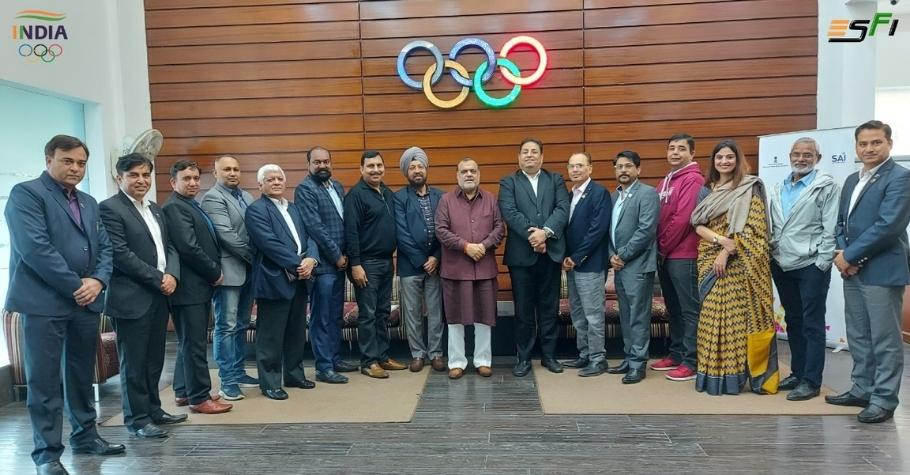 IOA Meets With ESFI And Other Sports Federations For Asian Games 2022