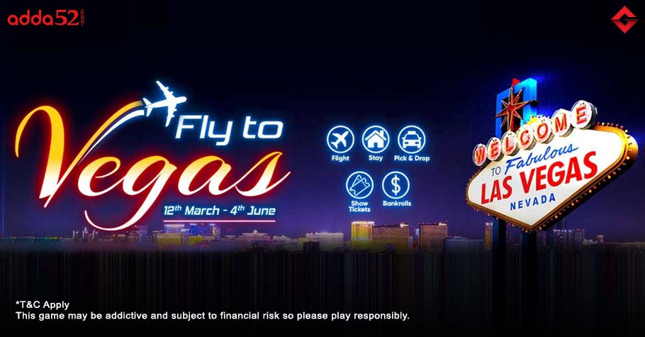 Play Adda52 Poker To Win A Ticket To Las Vegas!