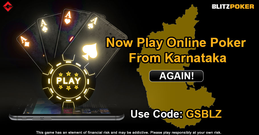 Now Play Online Poker From Karnataka On BLITZPOKER