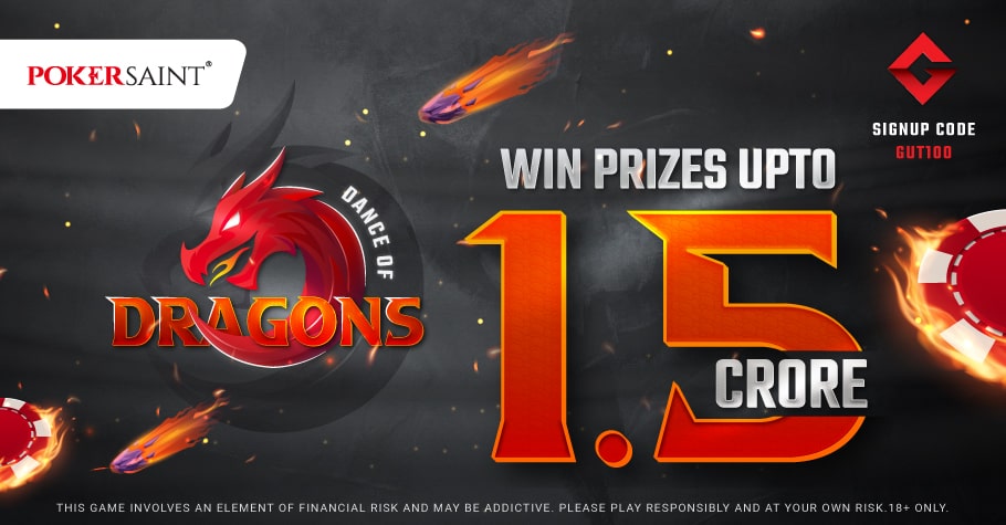 PokerSaint’s Dance Of Dragons Offers 1.5 Crore Worth Prizes