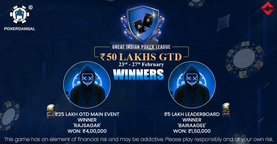 Poker Dangal’s Great Indian Poker League Ends With A Bang!