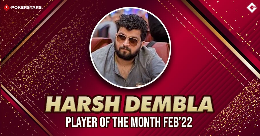 PokerStars Player of the Month - Harsh Dembla