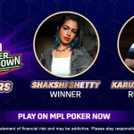 Shakshi Shetty Wins MPL Poker Showdown For 10 Lakh