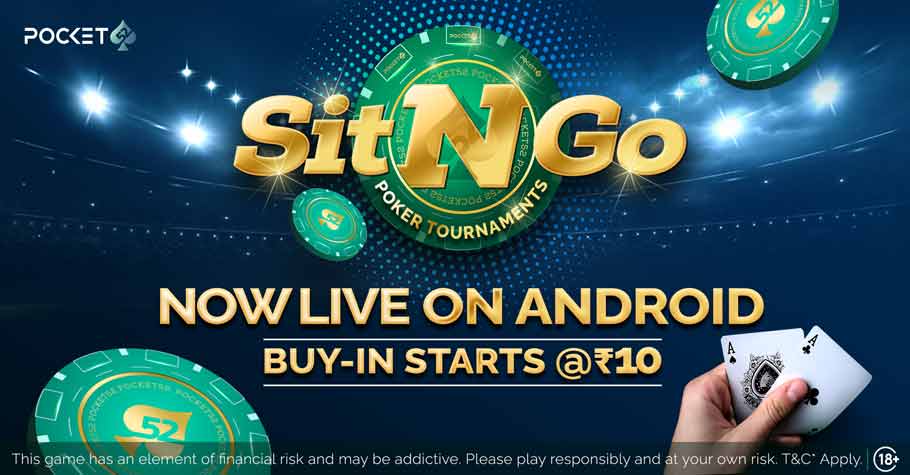 Experience The Thrill Of Sit & Go Tournaments On Pocket52