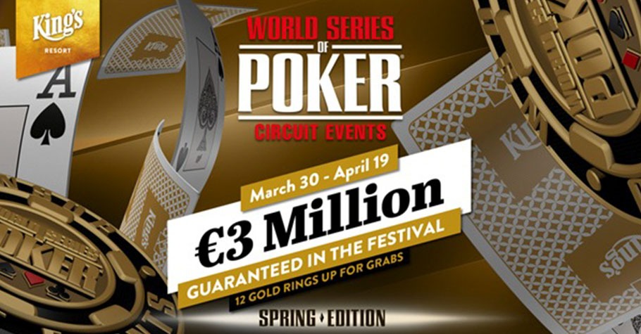2022 WSOP Circuit Spring Edition Kick-Starts On 30th March