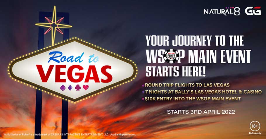 Natural8’s Road To Vegas Offers A WSOP ME Package And More
