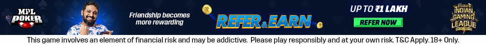 MPL Poker - Refer and Earn