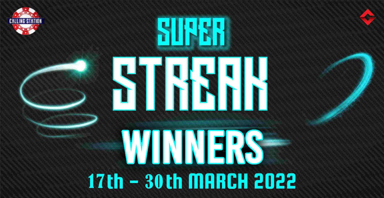 Calling Station’s Super Streak Has Its Winners 