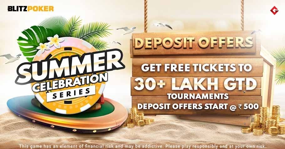 Summer Celebration Series’ Deposit Offer On BLITZPOKER Is Massive