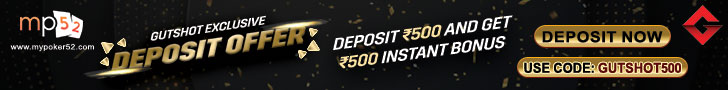 Gutshot’s Exclusive Deposit Offer On MyPoker52 Is A Treat