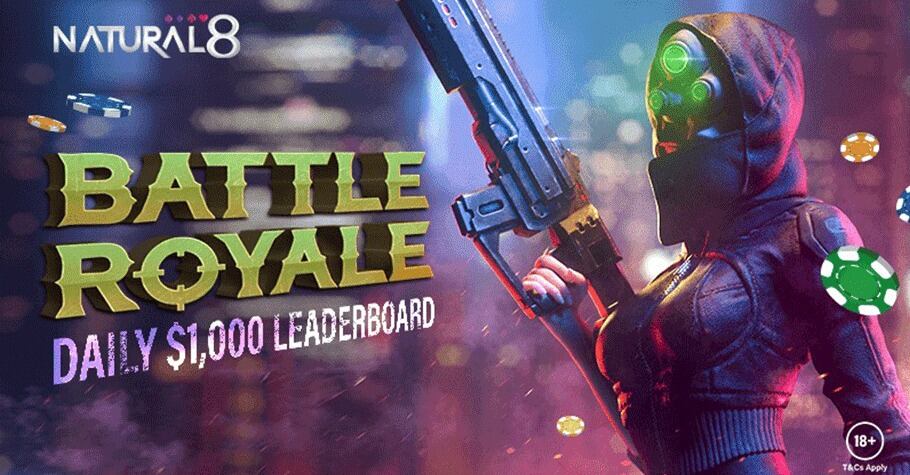 Natural8’s Battle Royale Leaderboard Offers $1,000 Daily