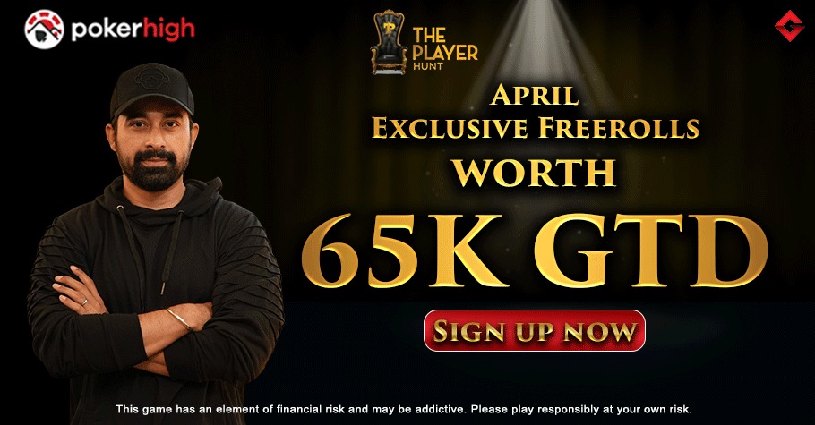 PokerHigh To Host Freerolls Worth 65K This April
