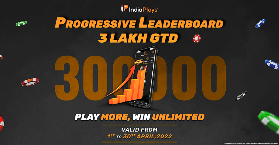 IndiaPlays Offers A Progressive Leaderboard Worth 3 Lakh!