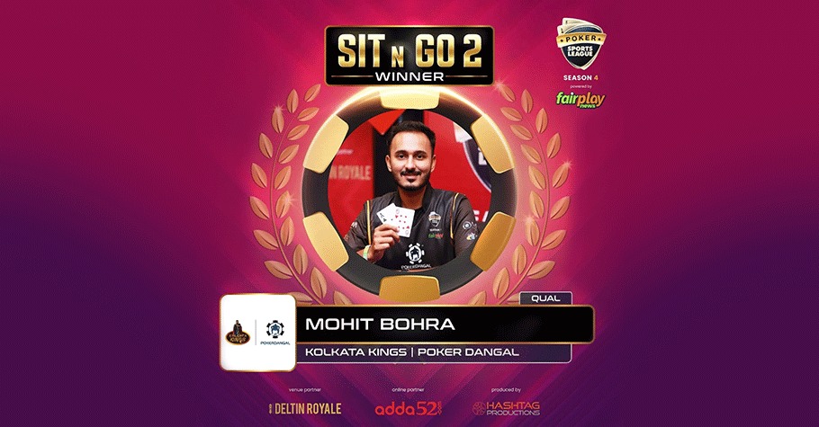 PSL 4: Kolkata Kings’ Mohit Bohra Wins A SnG