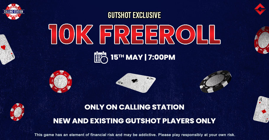Want To Cash Big? Here Comes Gutshot Exclusive 10K Freeroll To Your Rescue