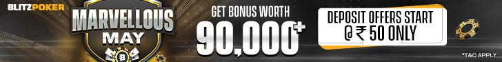 BLITZPOKER’S Marvellous May Promotion Is Massive