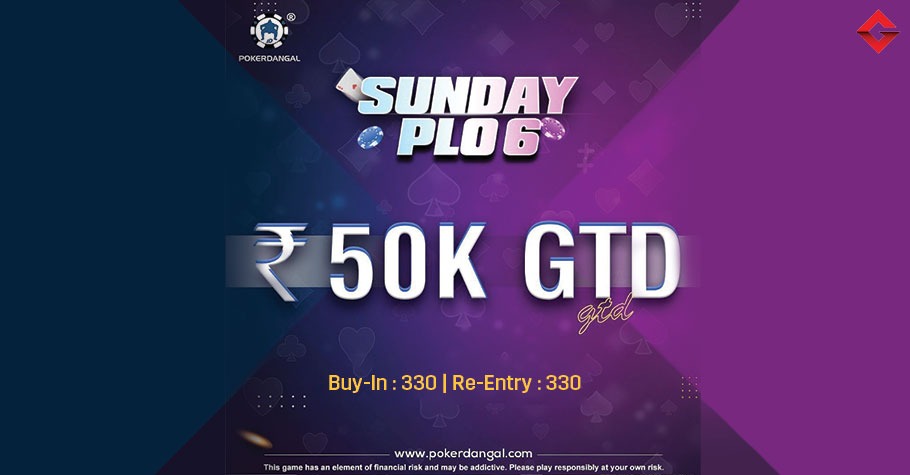 PokerDangal’s Sunday PLO6 Offers Players A 50K Prize Pool!