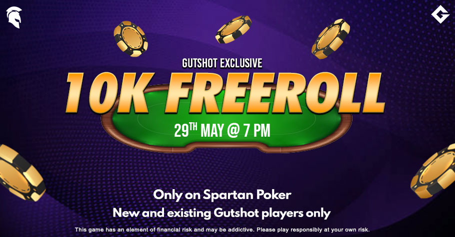 Gutshot Exclusive Freeroll On Spartan Poker Is Your Chance To Cash Big