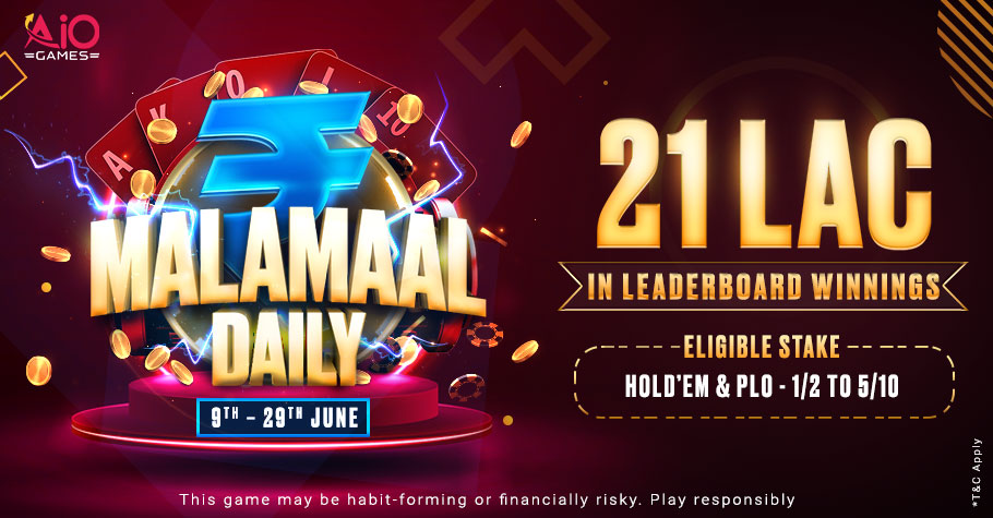 Malamaal Daily Promotion On AIO Games Is Massive