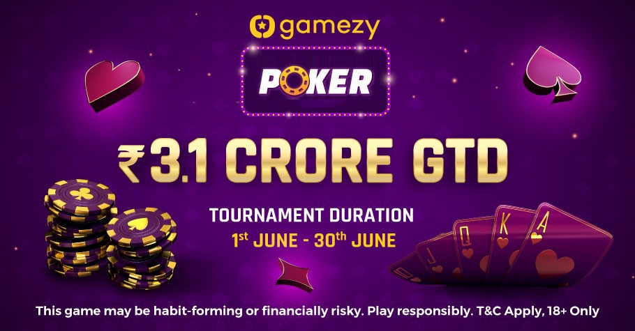 Gamezy Poker - June MTT