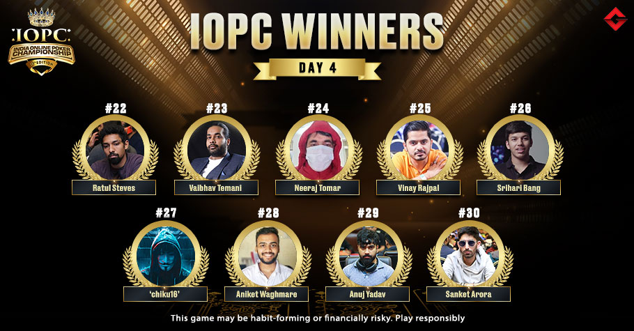 IOPC Day 4: Aniket Waghmare Wins Blaze For Over ₹31 Lakh