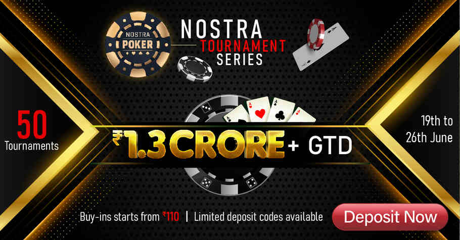 Nostra Poker’s Nostra Tournament Series Is A Unmissable Treat Worth 1.3+ Crore