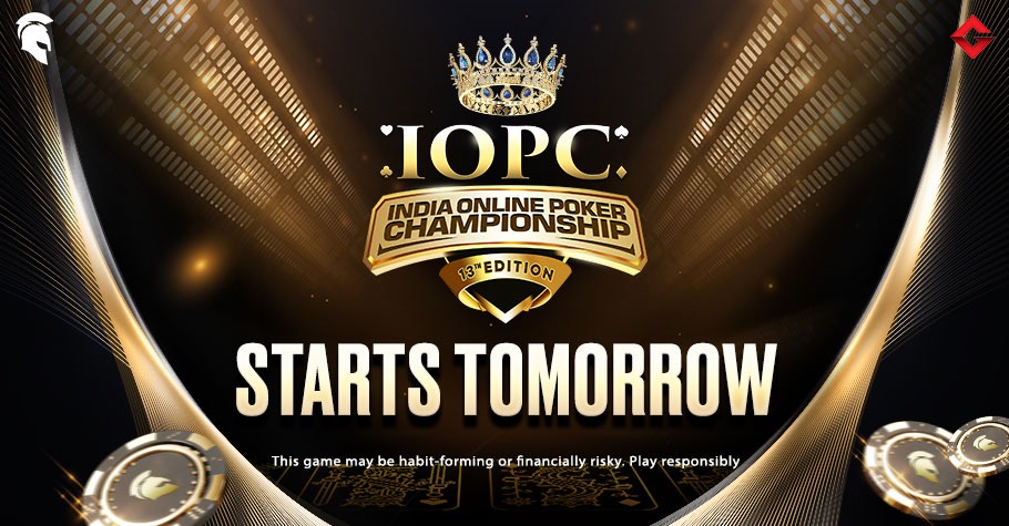 India Online Poker Championship (IOPC) Begins Tomorrow!