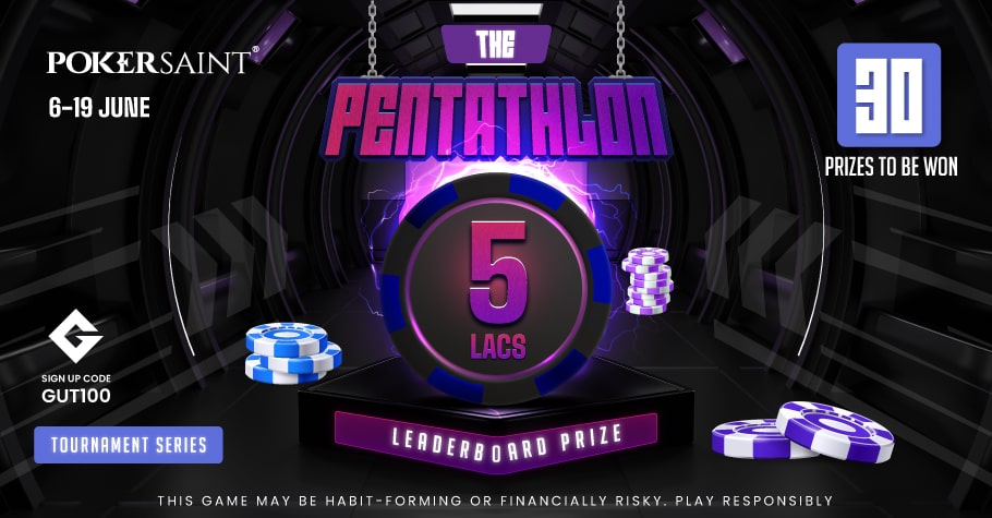 PokerSaint’s Pentathlon Offers Unmatched Poker Action