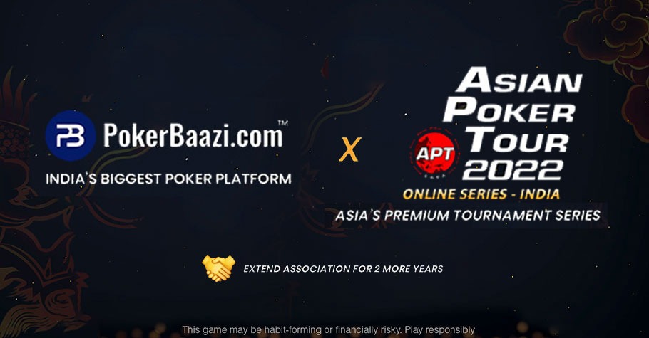 PokerBaazi Extends Its Association With Asian Poker Tour