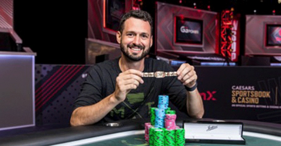 First WSOP Bracelet For Alex Livingston In Event #9: $1,500 Seven Card Stud