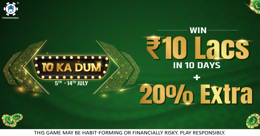 10 Ka Dum Is All About Winning 10 Lakh And 20% Extra