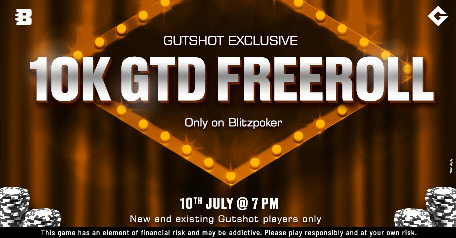 Mark Your Calendars For Gutshot’s 10K Freeroll