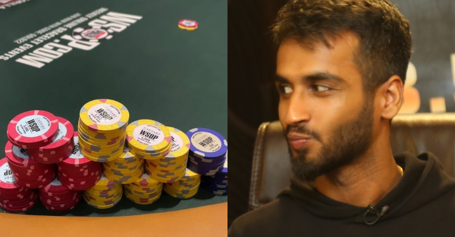 #ChipPorn: What’s Arsh Grover Up To At WSOP 2022?