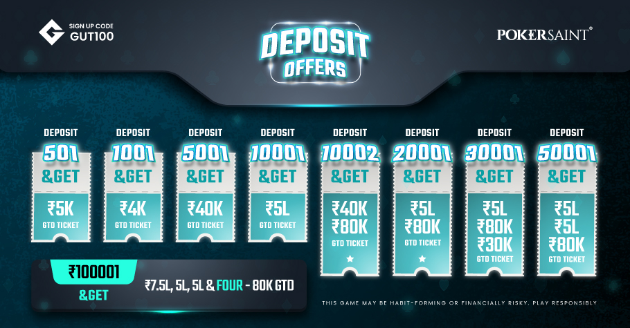 PokerSaint’s Deposit Codes Are The Best? FIND OUT WHY