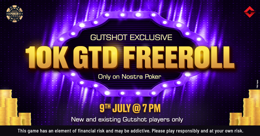Gutshot’s Exclusive 10K Freeroll Is Coming Your Way
