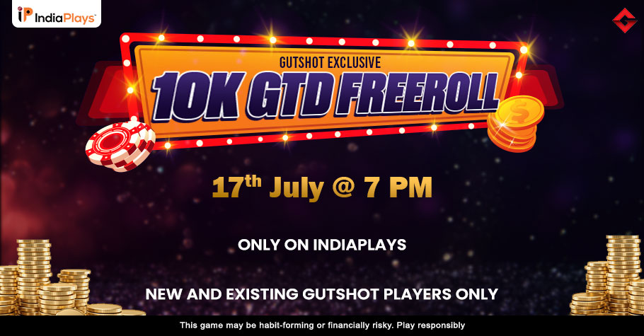 Head To IndiaPlays For The Gutshot 10K Freeroll