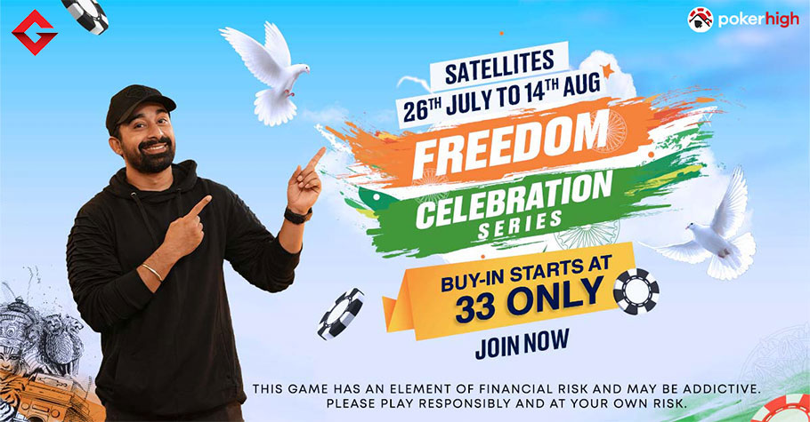 Pay Less, Get More In PokerHigh’s Freedom Celebration Sattys