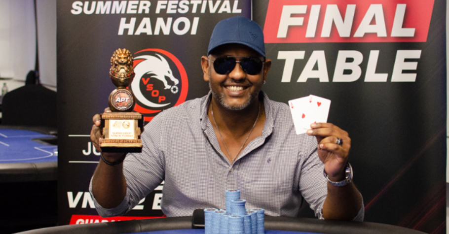 APT VSOP 2022: India’s Jude Praveen Kumar Ships First Poker Title