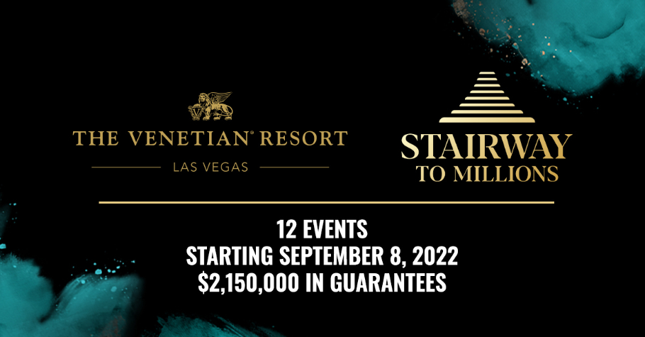 Venetian Resort Las Vegas To Host Stairway To Millions Worth $2,150,000