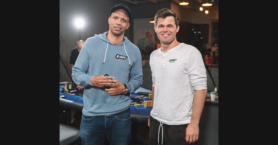 Phil Ivey And Magnus Carlsen Under One Roof!