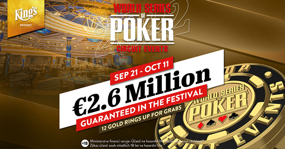 WSOP Circuit Sep/Oct 2022 Dates Announced!