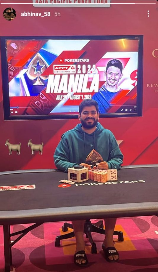 APPT Manila 2022: Gaurav Sood Ships Deepstack Event!