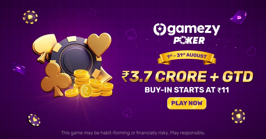 Gamezy Poker Promises Players An Incredible August  