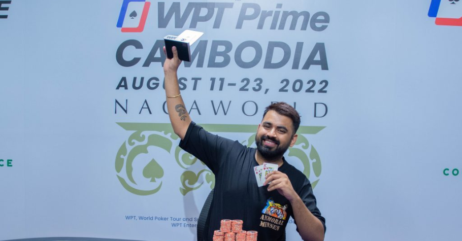 WPT Prime Cambodia 2022: Akshay Kapoor Ships His Maiden WPT Title