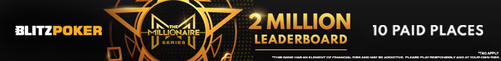 Can You Reach No 1 Spot On BLITZPOKER’S Millionaire Series Leaderboard?