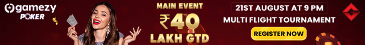 Don’t Miss Gamezy Poker Royale’s King Kong Main Event Worth 40 Lakh GTD!