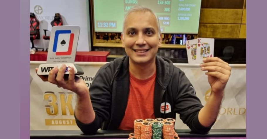 WPT Prime Cambodia 2022: Kunal Patni Ships The $300 Deepstack NLH