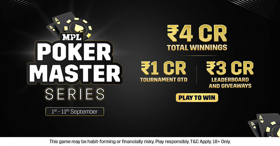 MPL Poker’s Master Series Has Mega Rewards