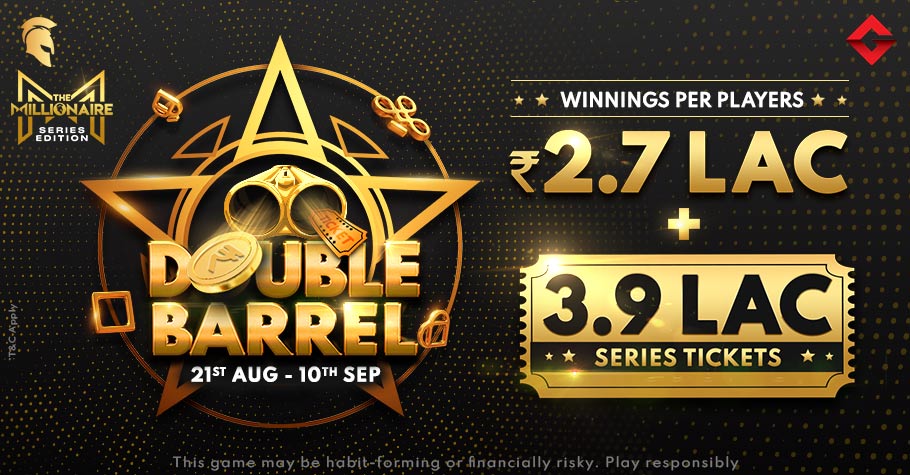 Spartan Poker’s Double Barrel Has Double Rewards